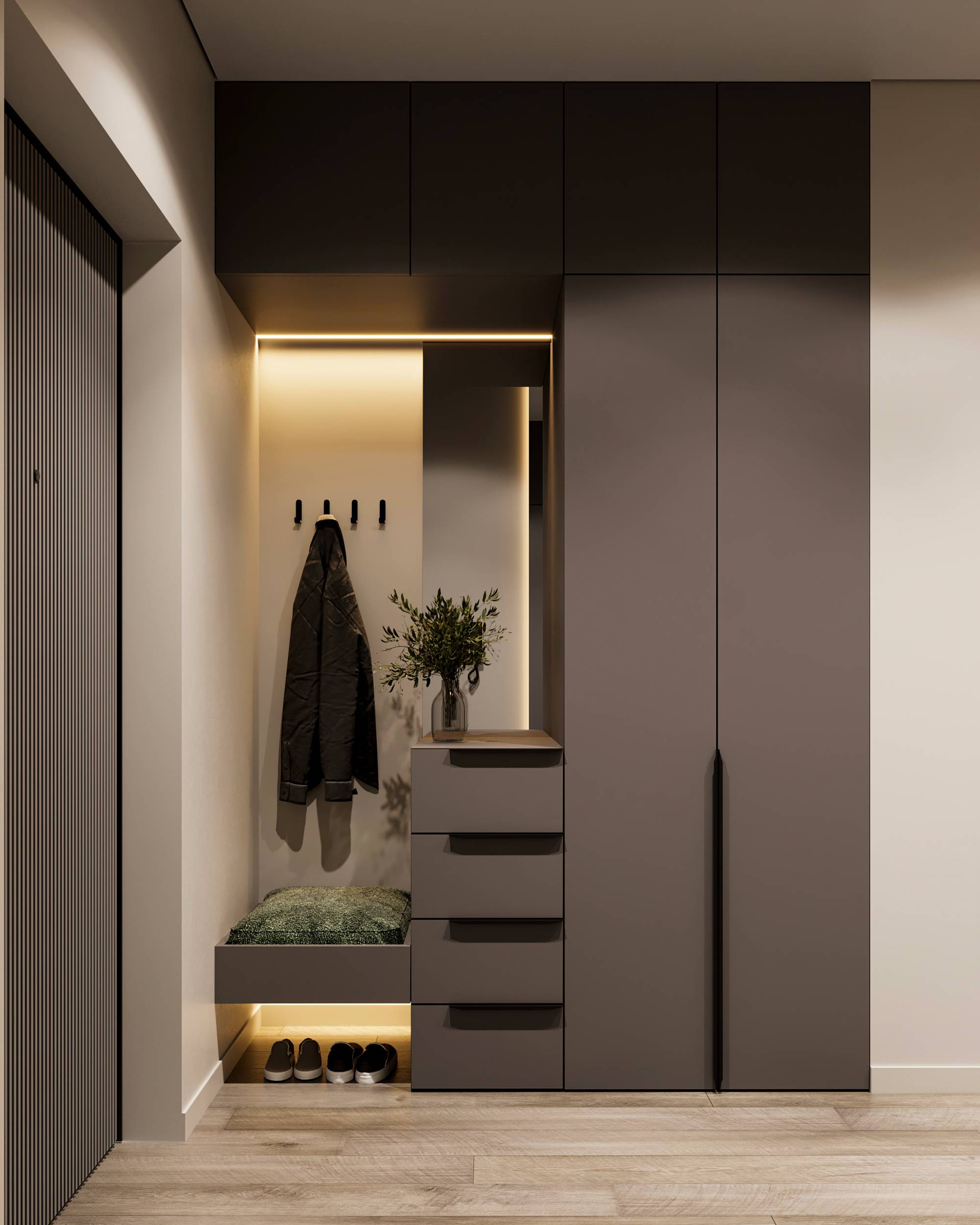 Дизайн-проект квартиры в ЖК «Аквилон Митино» - деталь 1