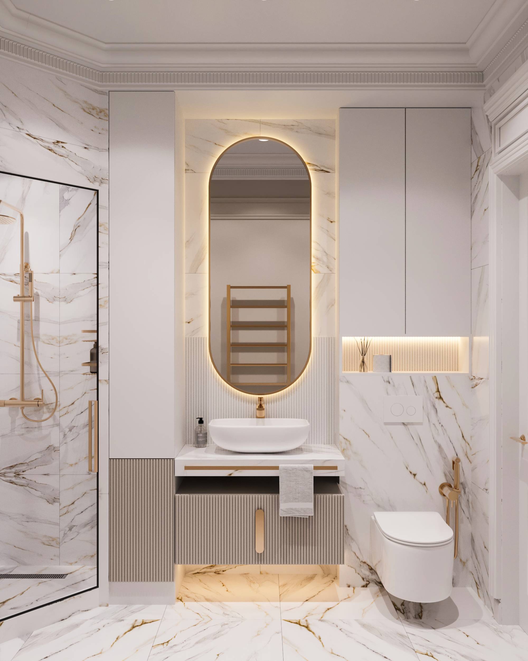 Дизайн-проект квартиры в ЖК «Крылья» - деталь 1