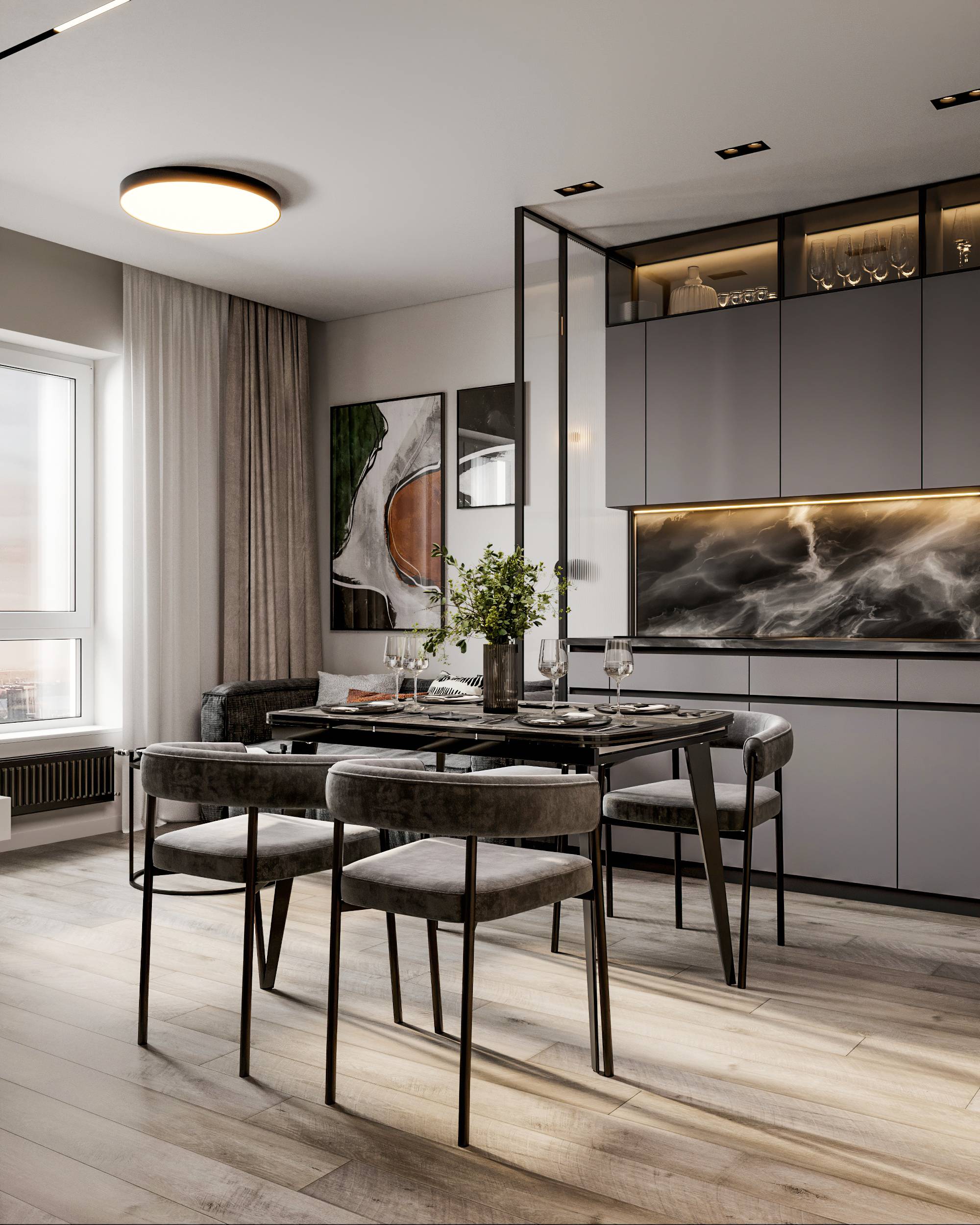 Дизайн-проект квартиры в ЖК «Аквилон Митино» - деталь 10