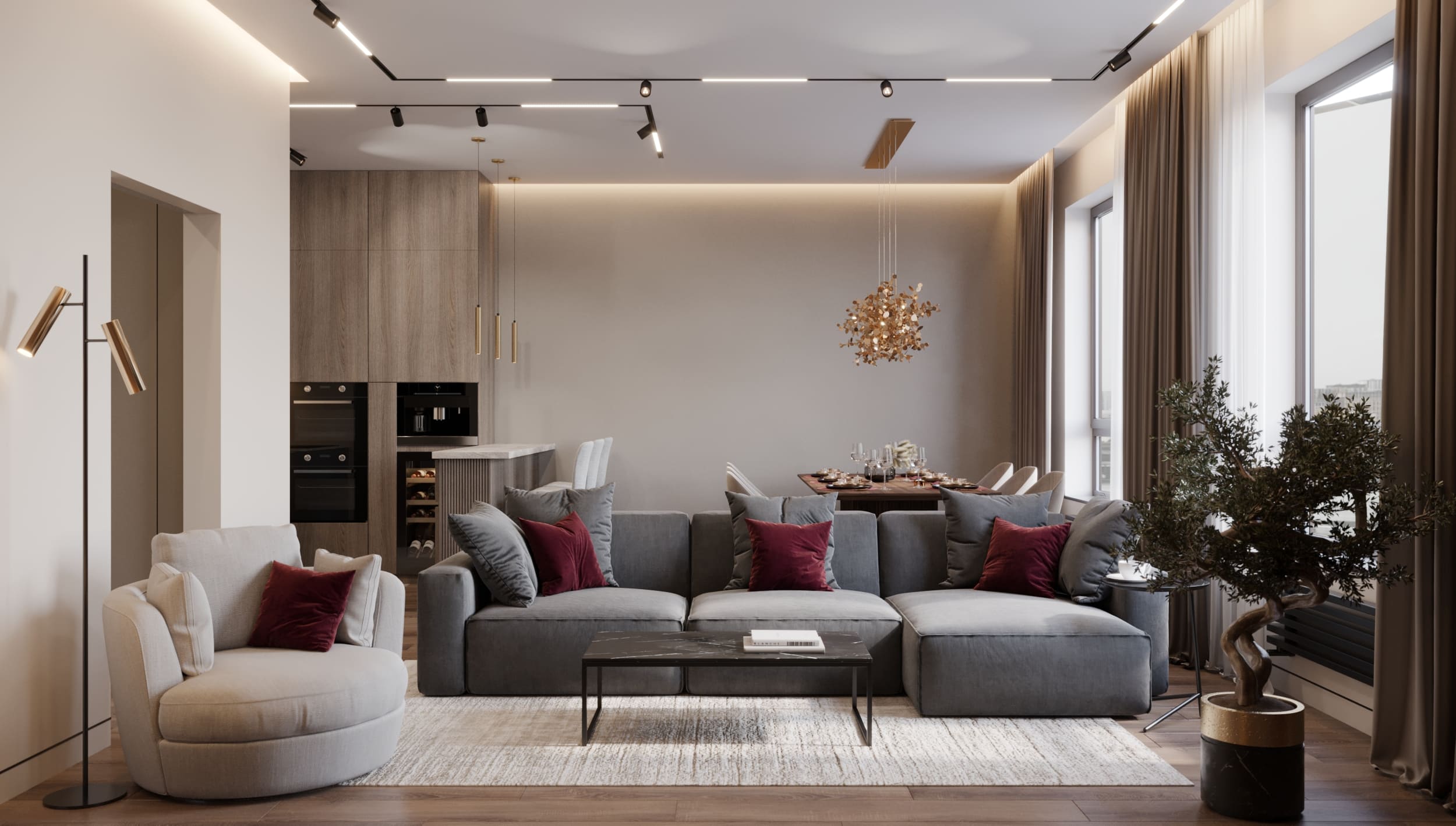 Дизайн-проект квартиры в ЖК «Shome» - деталь 25