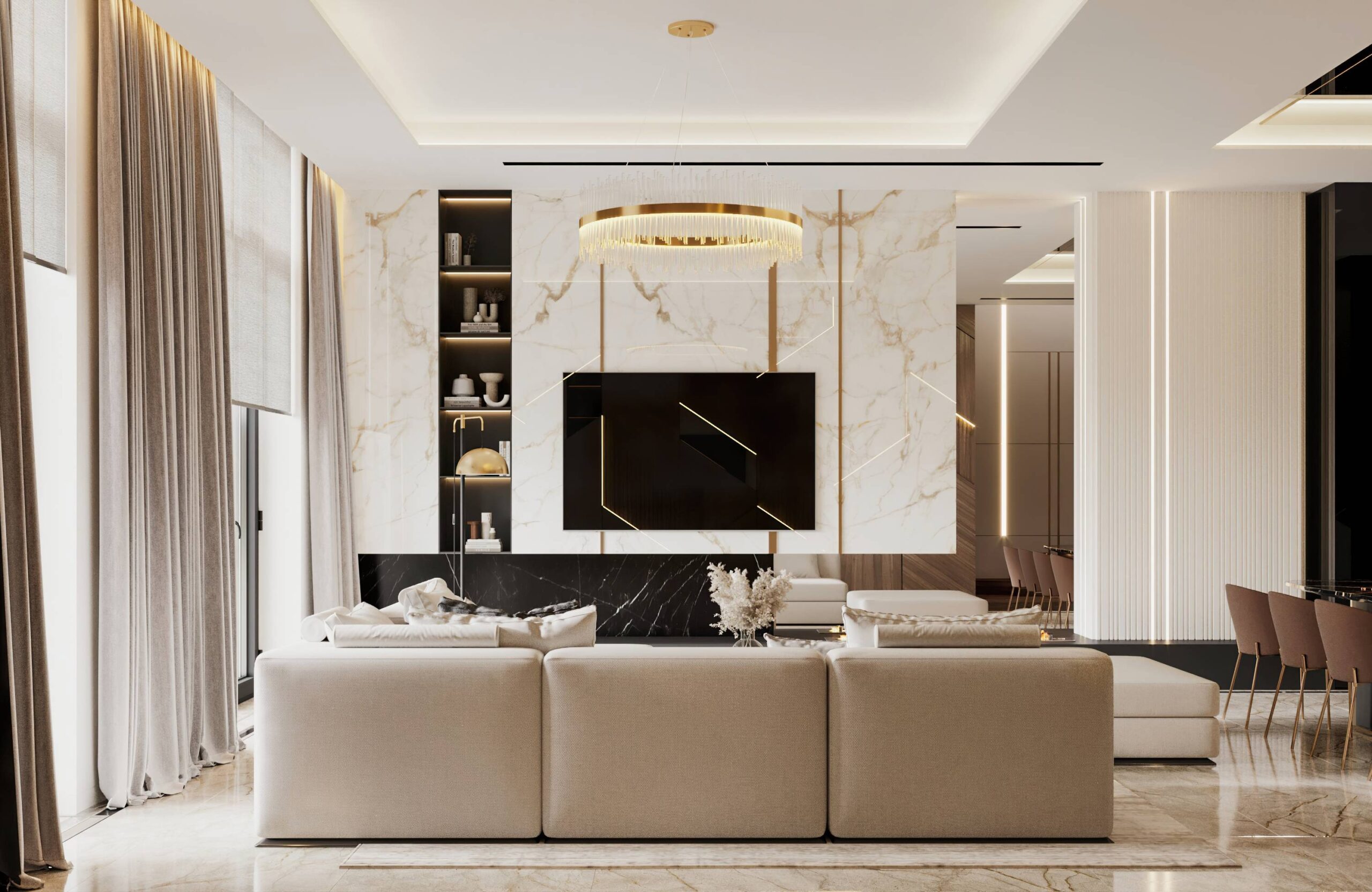 Дизайн-проект квартиры в ЖК «Парк Фонте» - деталь 3