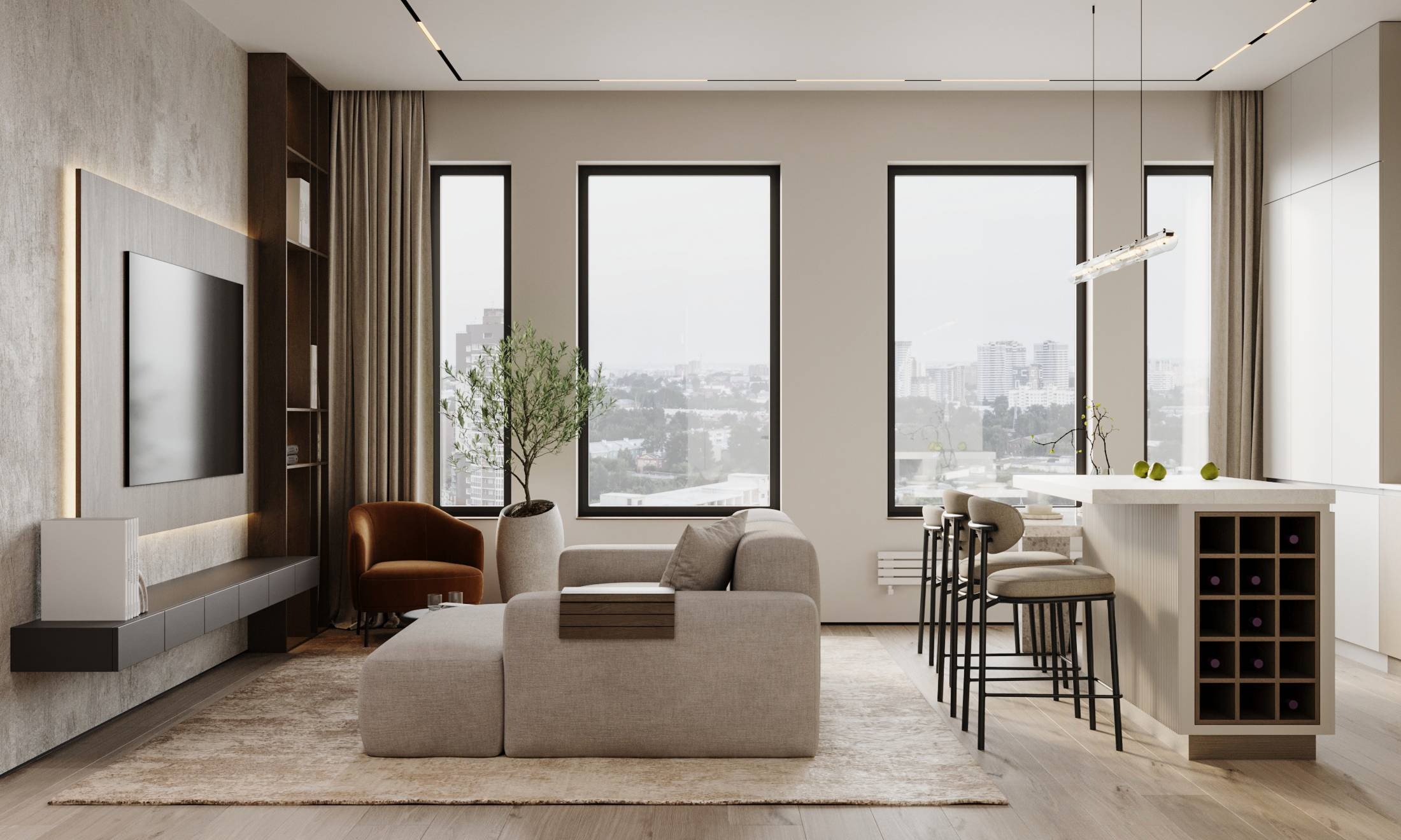 Дизайн-проект квартиры в ЖК «My Priority Дубровка» - деталь 8