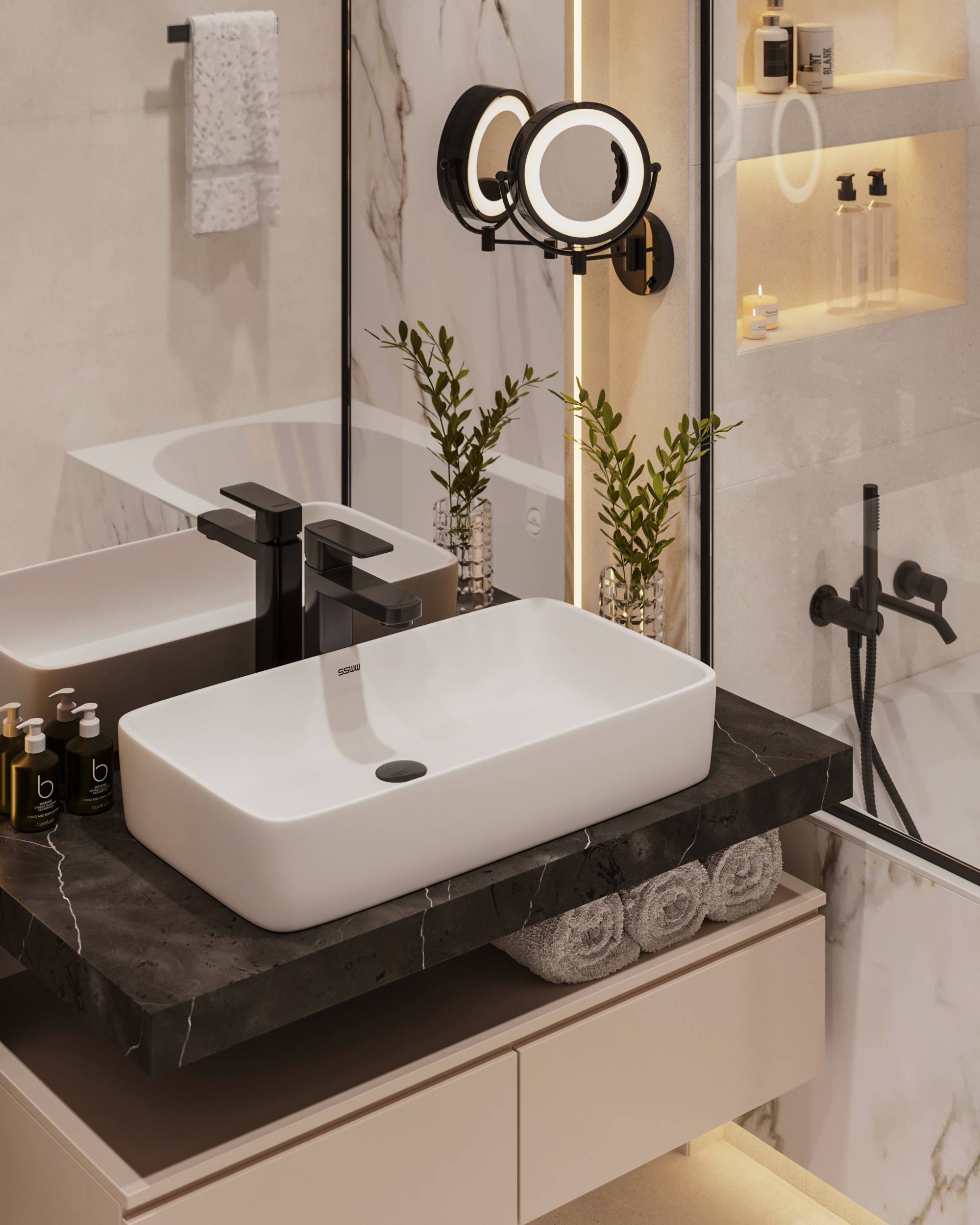 Дизайн-проект квартиры в ЖК «Датский квартал» - деталь 24