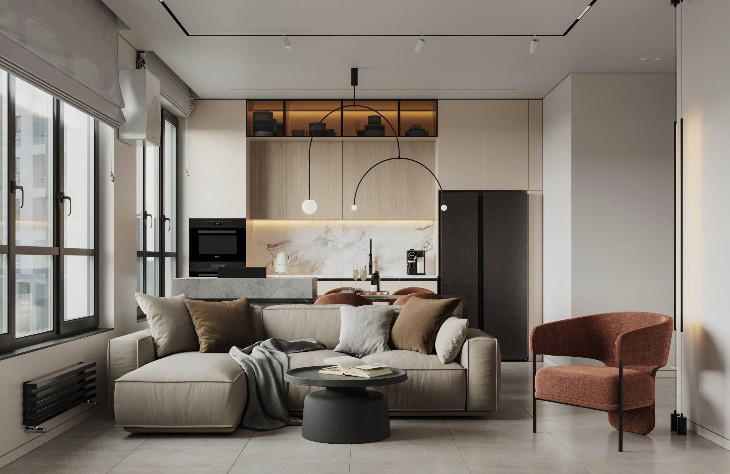 Дизайн-проект квартиры в ЖК «Датский квартал»