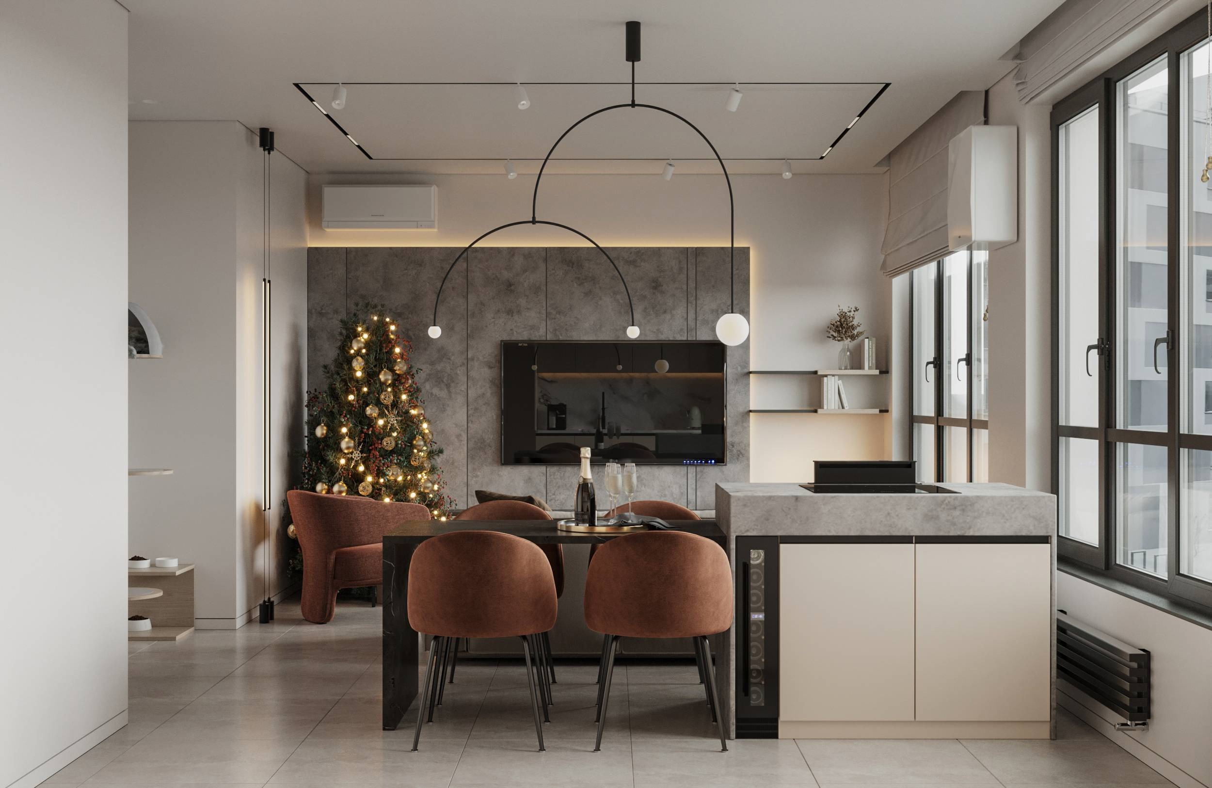 Дизайн-проект квартиры в ЖК «Датский квартал» - деталь 27