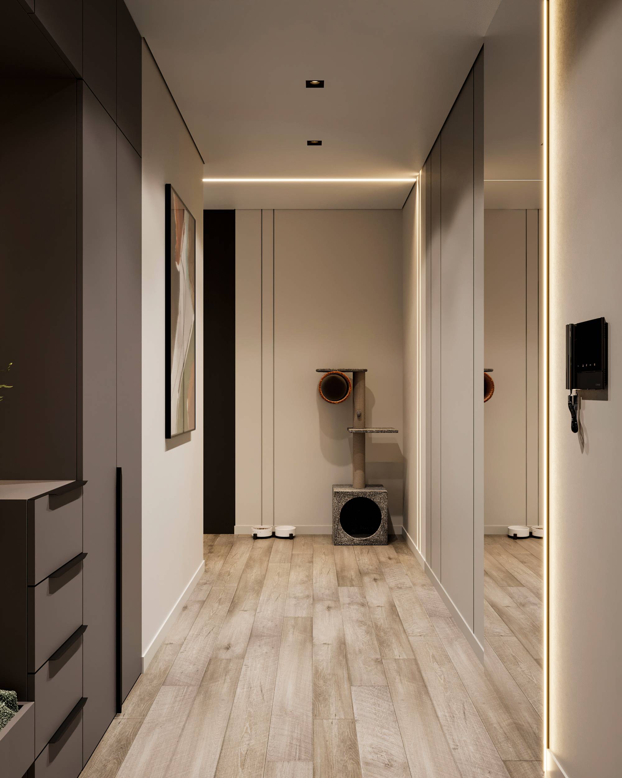 Дизайн-проект квартиры в ЖК «Аквилон Митино» - деталь 3