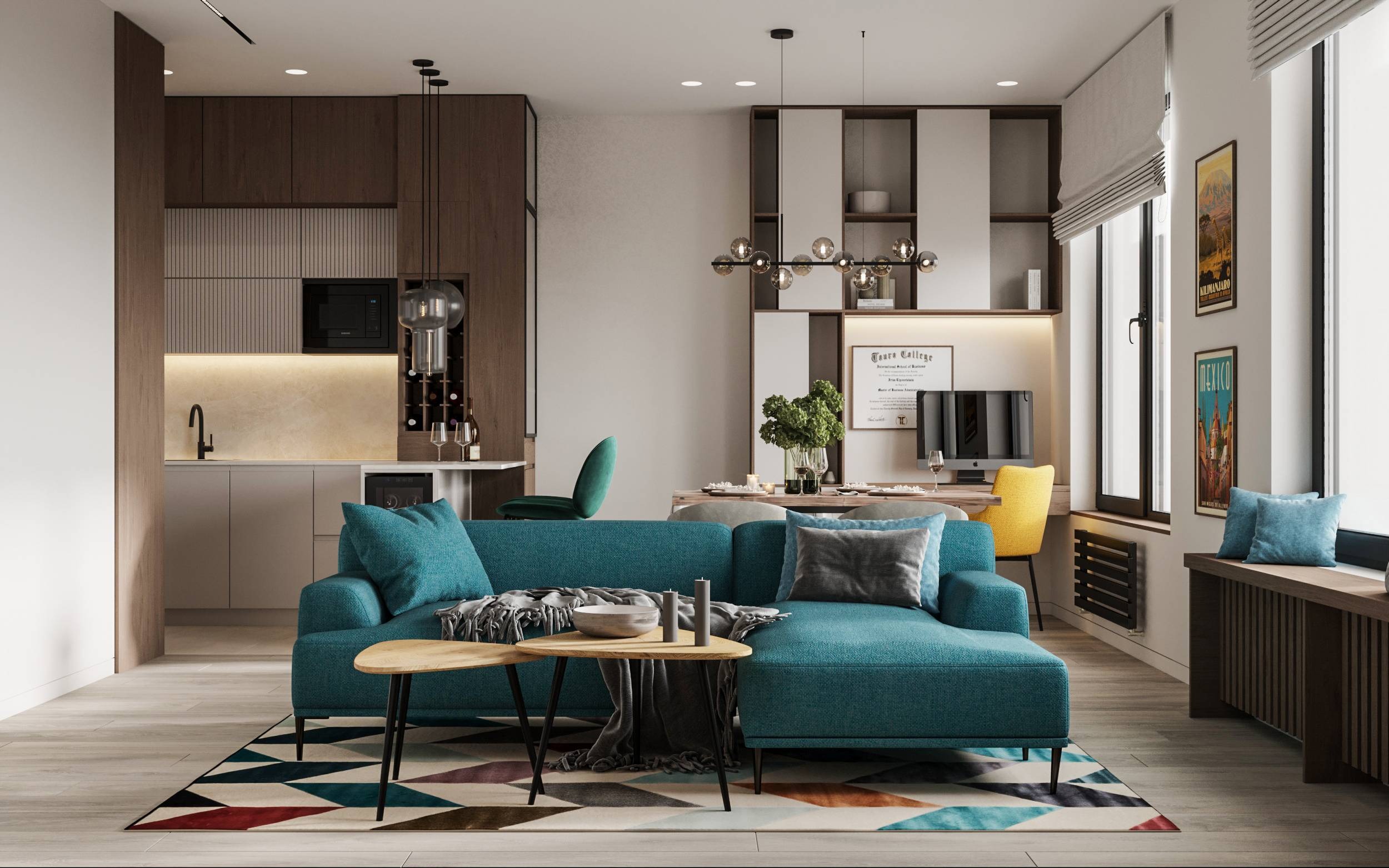 Дизайн-проект квартиры в ЖК «Shome»