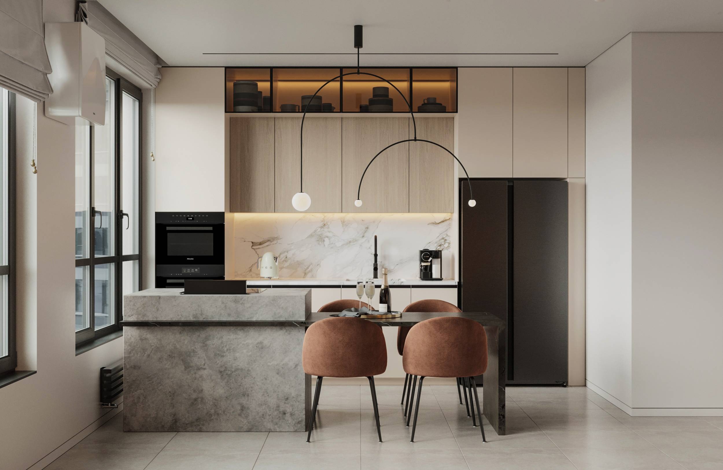 Дизайн-проект квартиры в ЖК «Датский квартал» - деталь 30