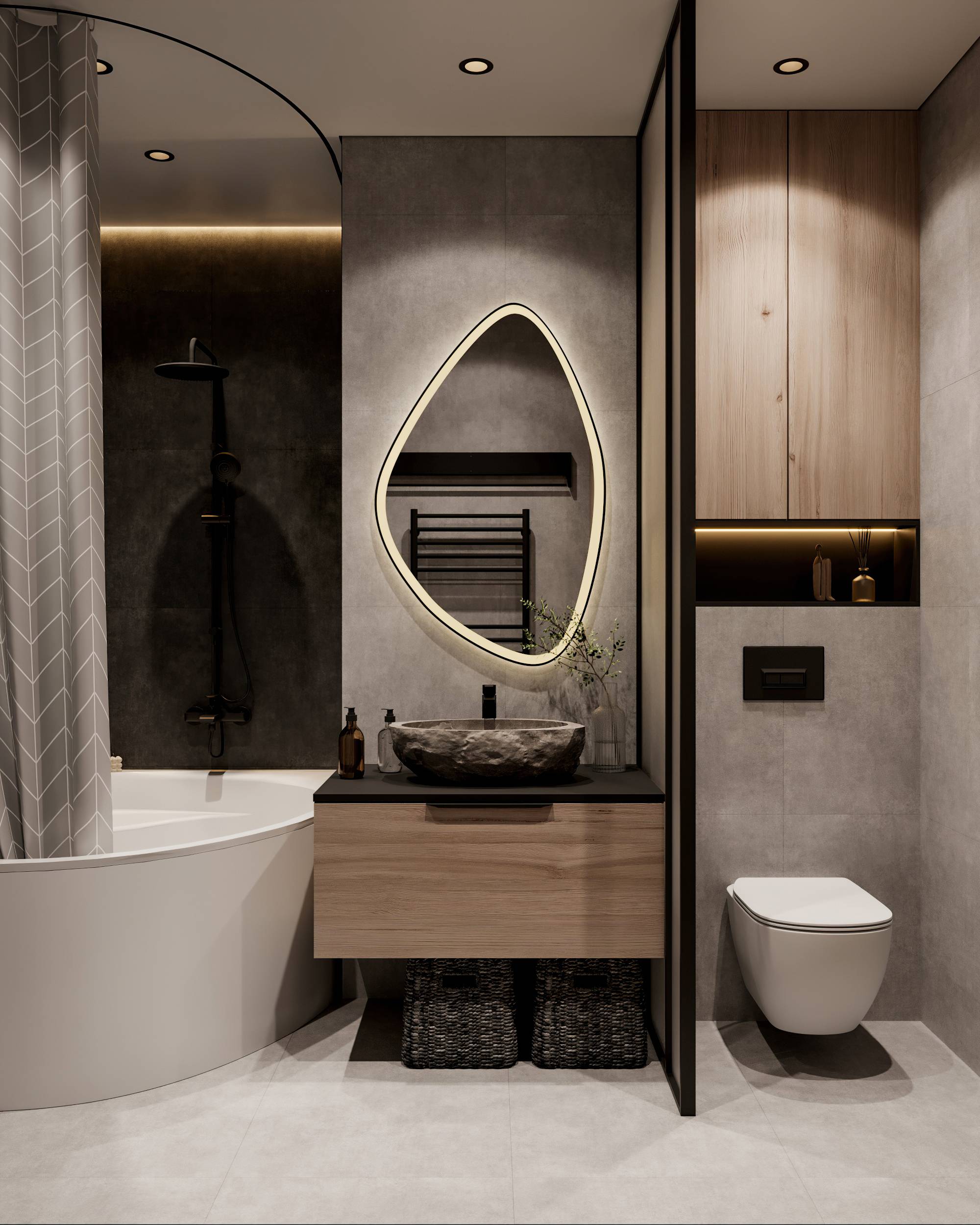 Дизайн-проект квартиры в ЖК «Аквилон Митино» - деталь 43