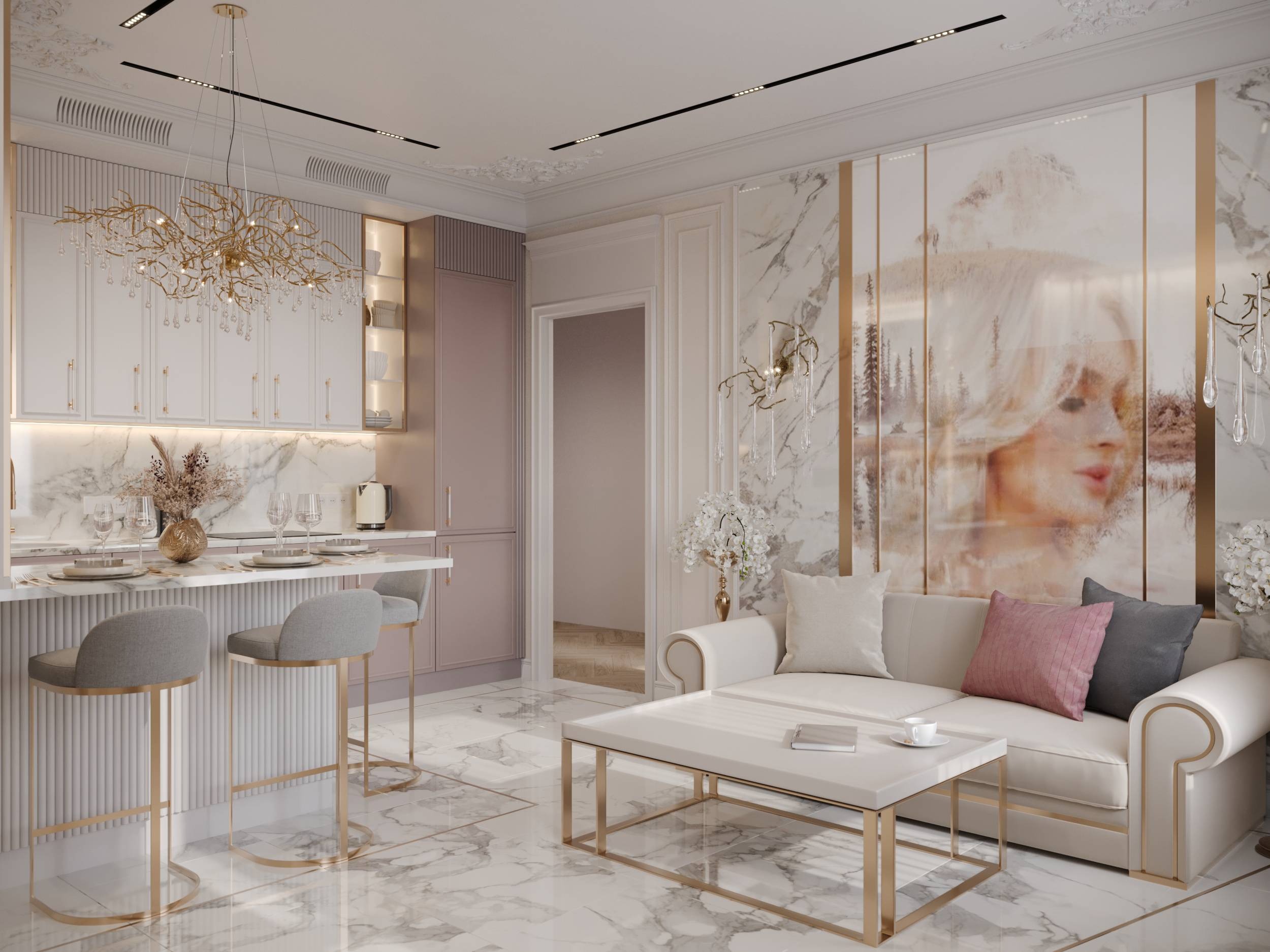 Дизайн-проект квартиры в ЖК «Крылья» - деталь 10