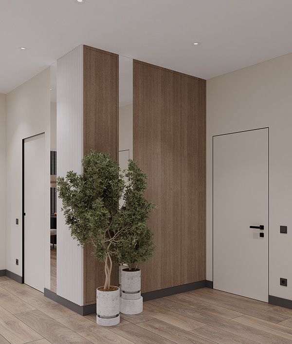 Пример интерьера 3 из статьи "Цвет дуба в интерьере — гид по оттенкам и правилам сочетания"