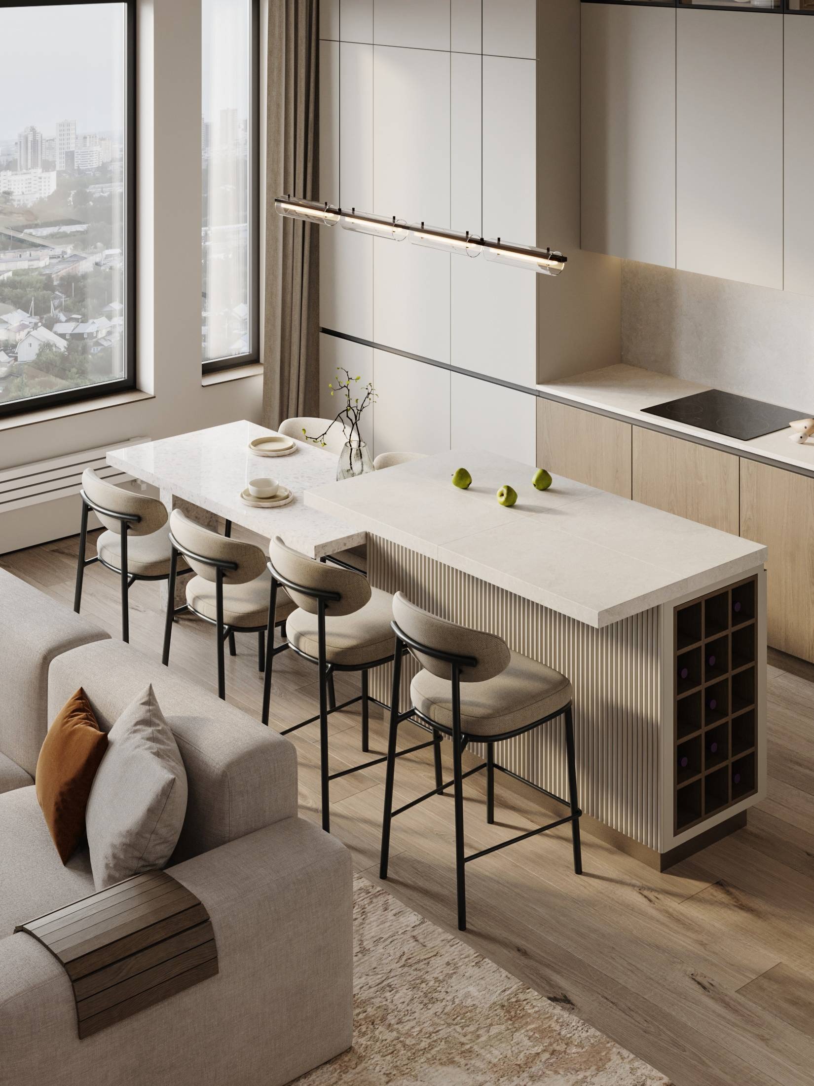 Дизайн-проект квартиры в ЖК «My Priority Дубровка» - деталь 15