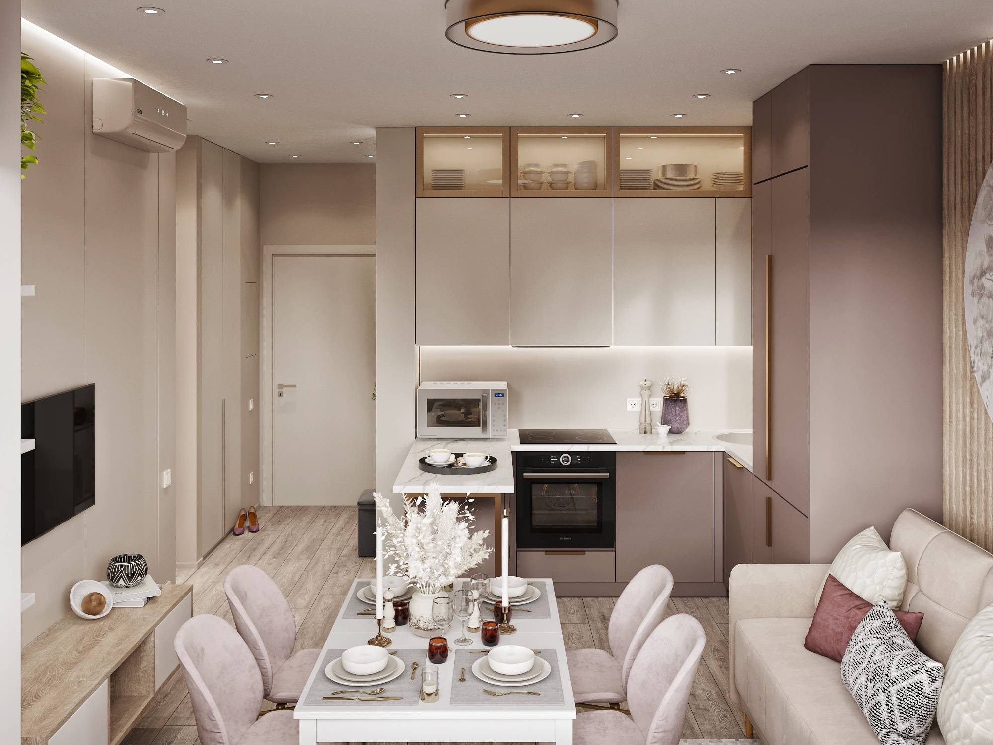 Дизайн-проект квартиры в ЖК «Fresh» - деталь 13