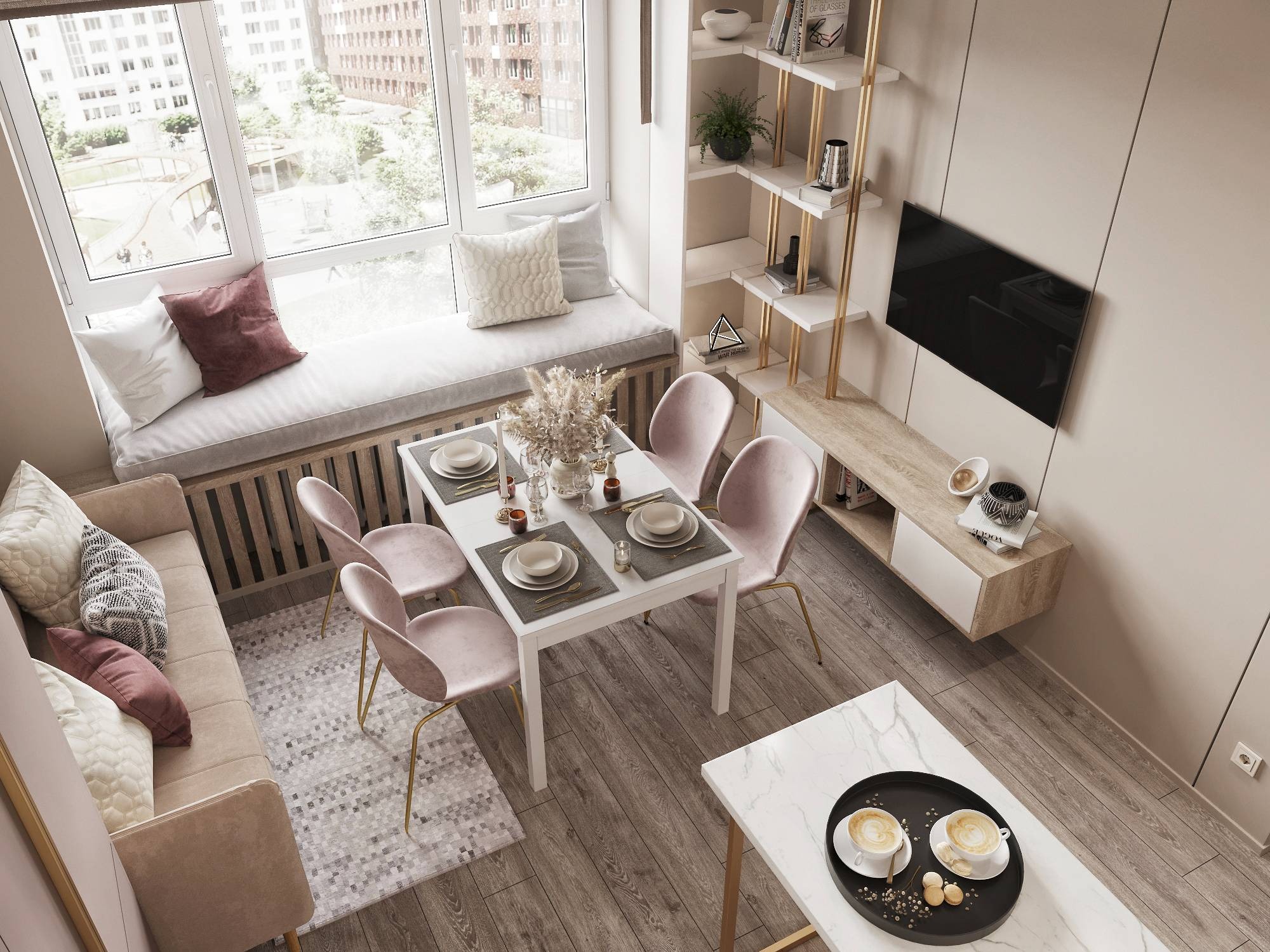 Дизайн-проект квартиры в ЖК «Fresh» - деталь 15