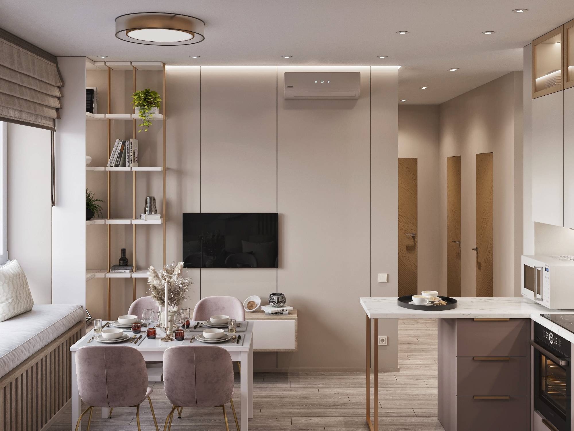 Дизайн-проект квартиры в ЖК «Fresh» - деталь 17