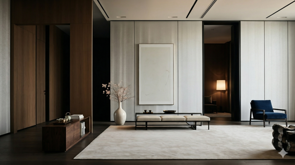 Дизайнерский ремонт трехкомнатной квартиры