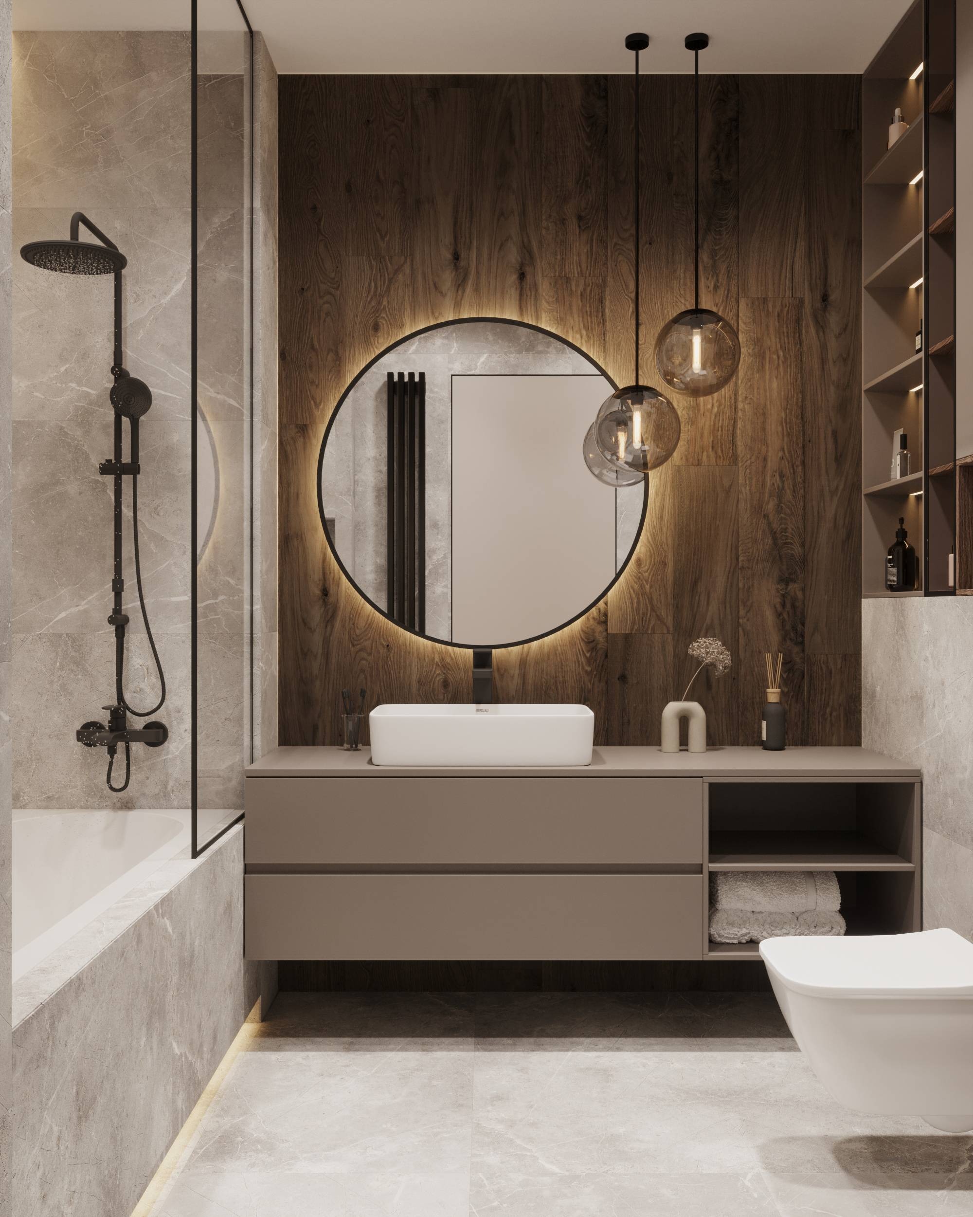 Дизайн-проект квартиры в КП «Кембридж» - деталь 19