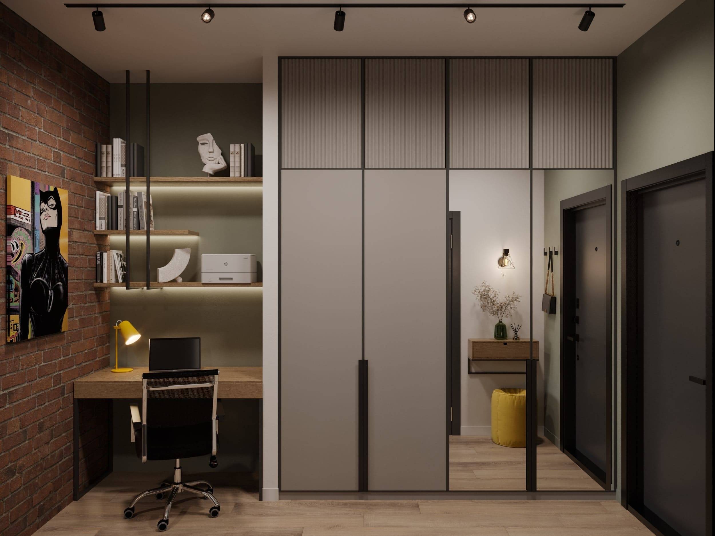 Дизайн-проект квартиры в ЖК «Fresh» - деталь 2