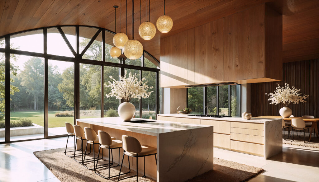 Дизайнерский ремонт загородного дома и коттеджа