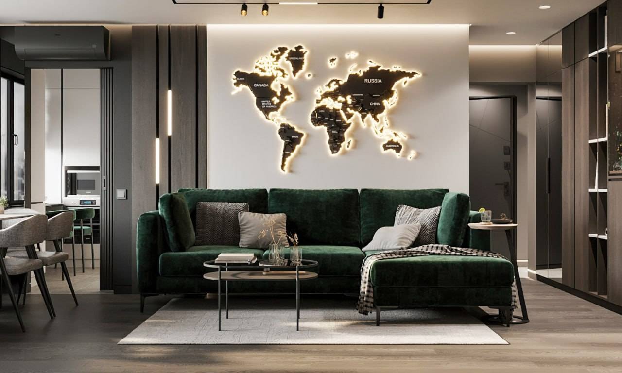 Дизайн-проект квартиры в ЖК «Кетчерская»