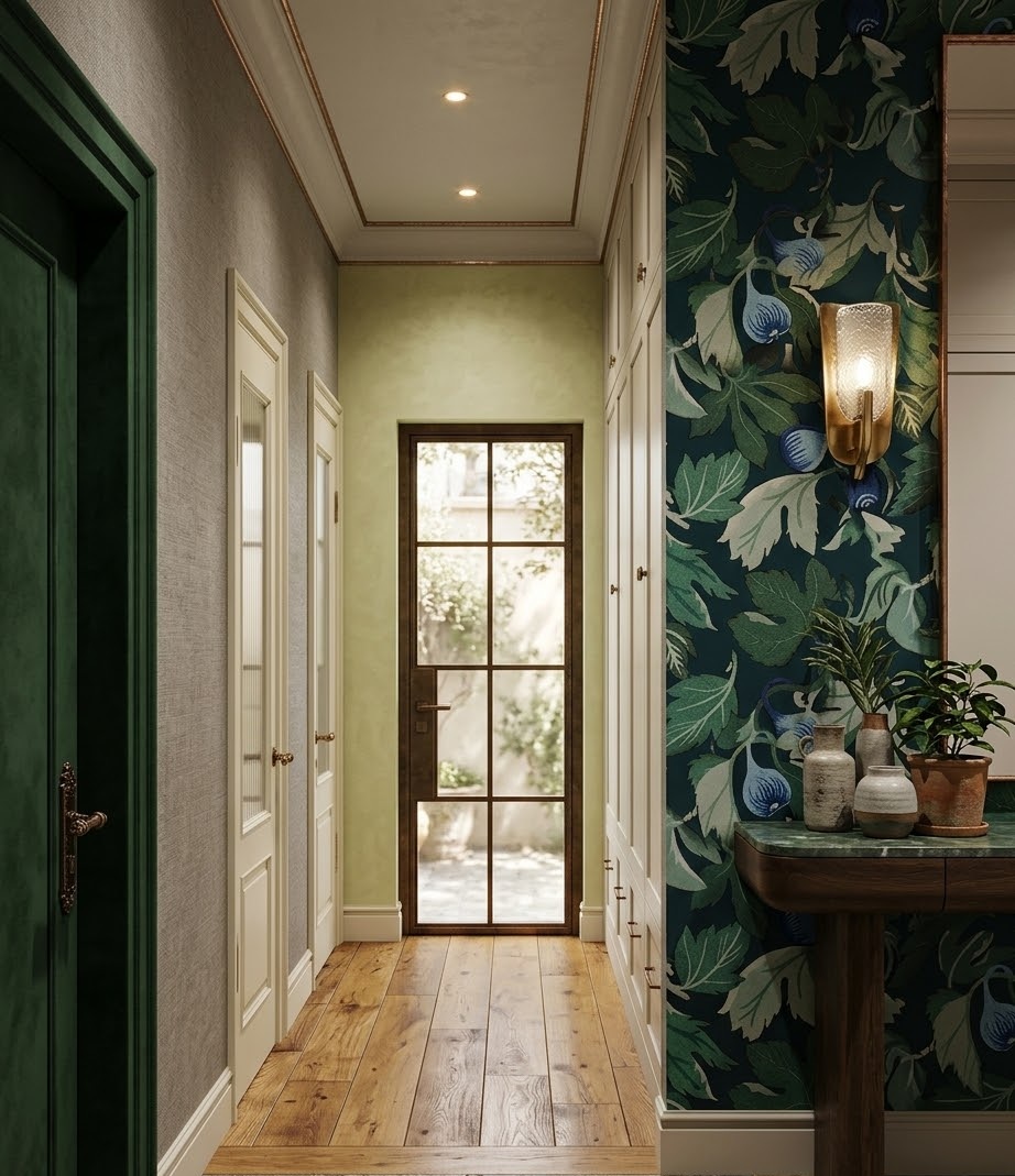 Пример интерьера 6 из статьи "Как подобрать цвет обоев — полное руководство, правила сочетаний и идеи для каждой комнаты"