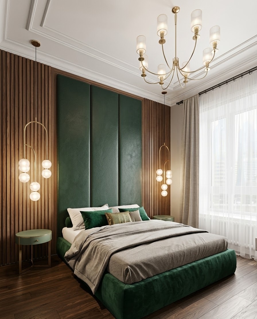 Пример интерьера 3 из статьи "Как стильно оформить изголовье кровати — вдохновляющие идеи и свежие тренды"