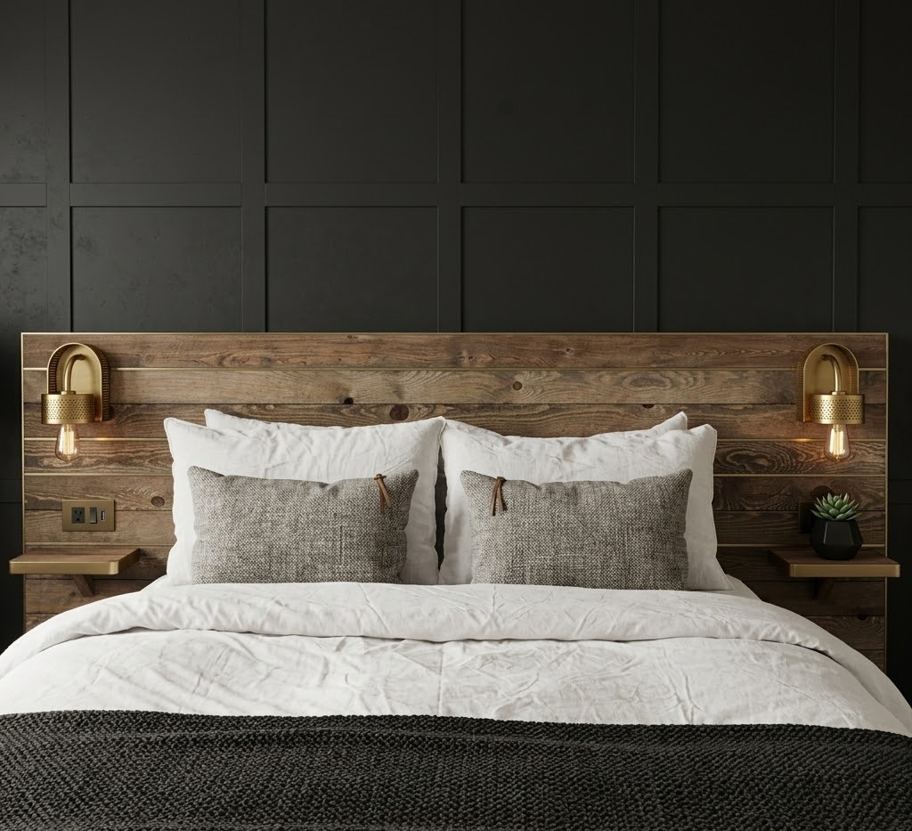 Пример интерьера 4 из статьи "Как стильно оформить изголовье кровати — вдохновляющие идеи и свежие тренды"