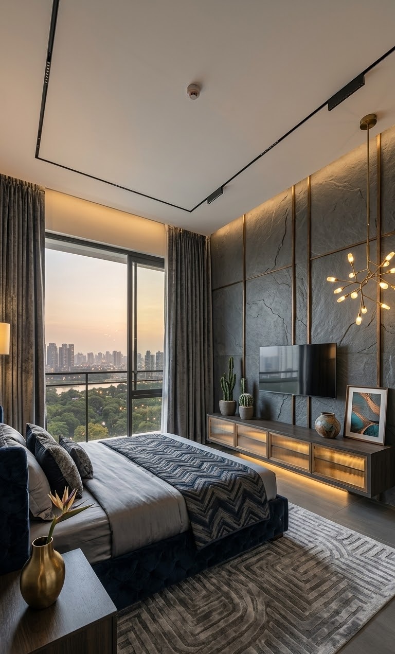 Пример интерьера 1 из статьи "Ковры в современном интерьере — пережиток прошлого или главный тренд?"