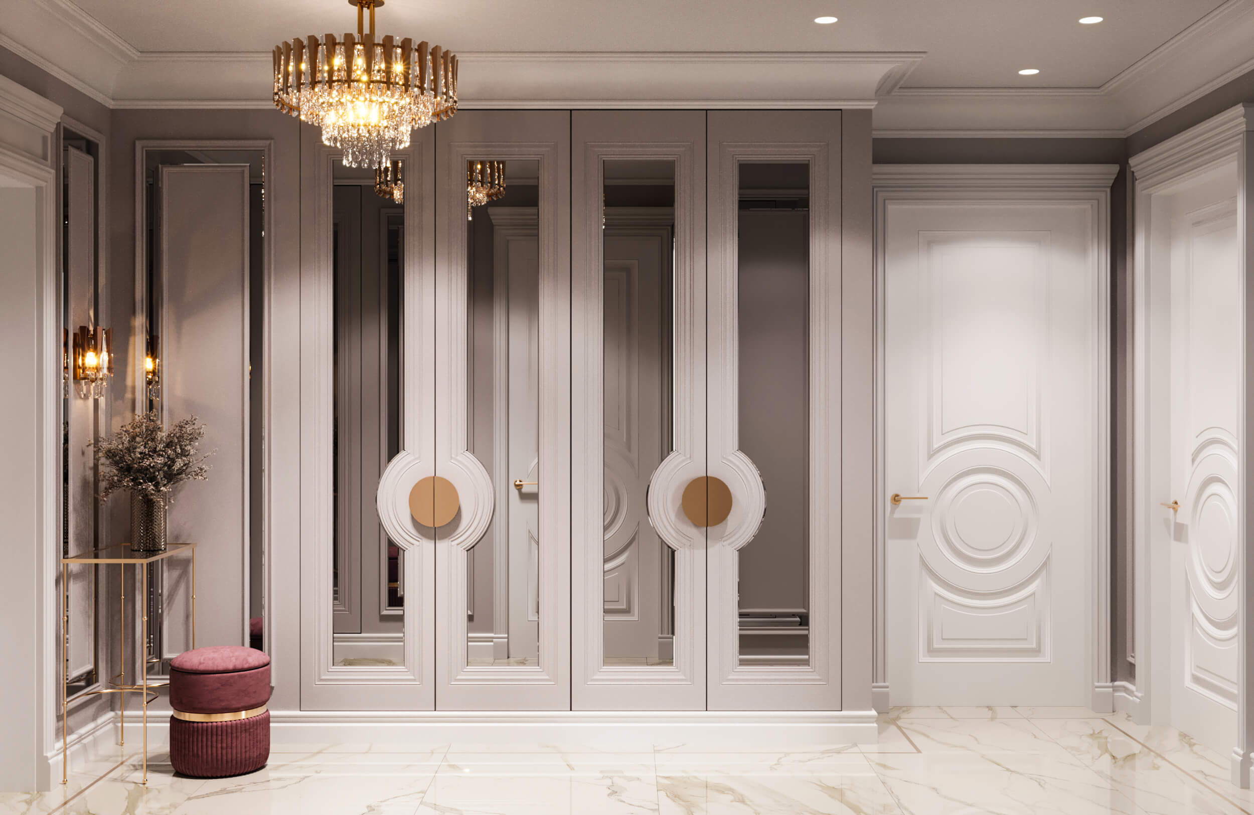 Дизайн-проект квартиры в ЖК «Крылья» - деталь 2